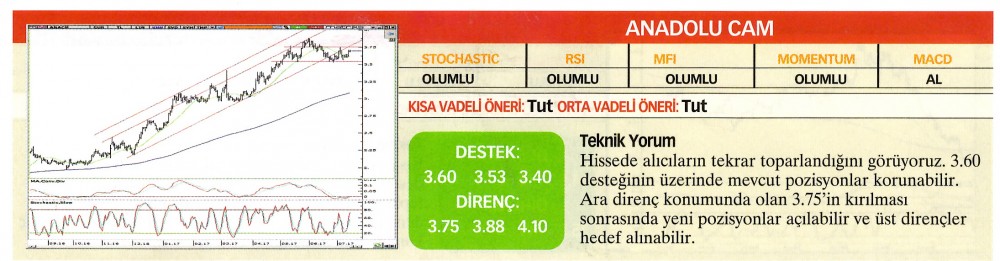 22 hisselik teknik analiz