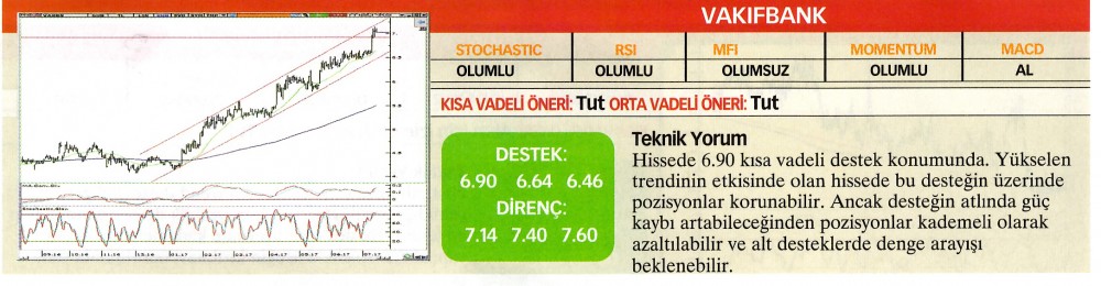 22 hisselik teknik analiz