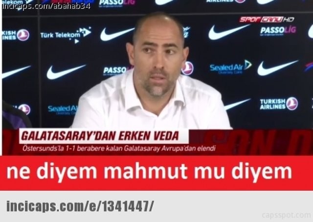 Galatasaray-Östersunds maçı sonrası Caps'ler