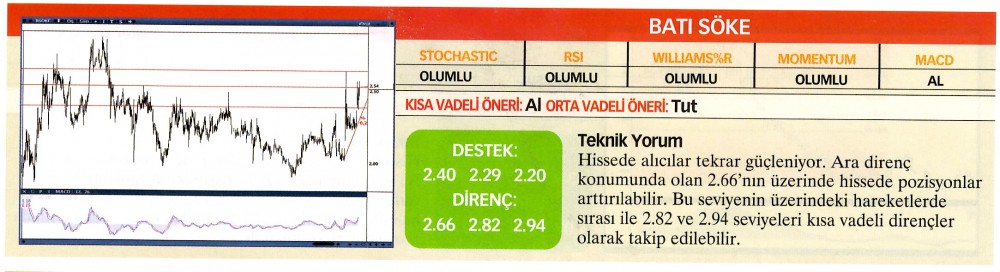 22 hisselik teknik analiz