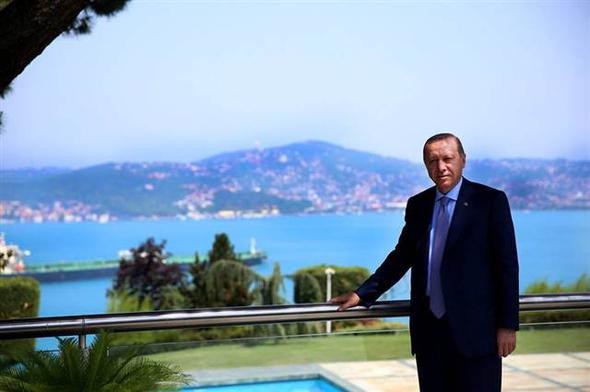 Erdoğan'dan özel pozlar