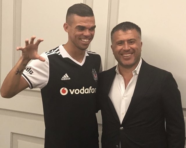 Beşiktaş'ın yeni yıldızı Pepe İstanbul'da