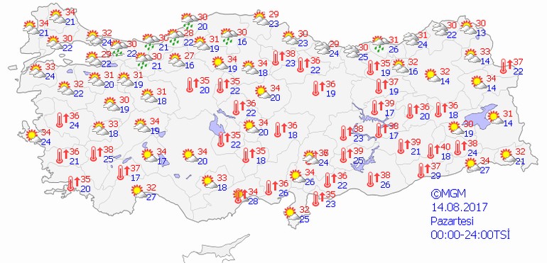 Meteoroloji uyardı... Sağanak geliyor...