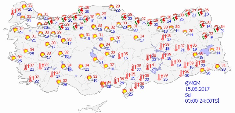 Meteoroloji uyardı... Sağanak geliyor...