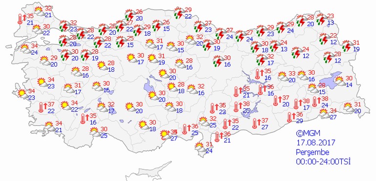 Meteoroloji uyardı... Sağanak geliyor...