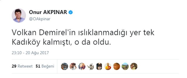 Volkan Demirel sosyal medyayı yine salladı