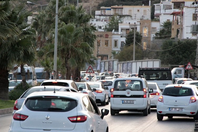 Bodrum'a 3 günde 531 uçak indi