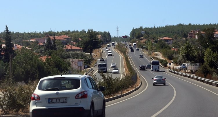 Bodrum'a 3 günde 531 uçak indi