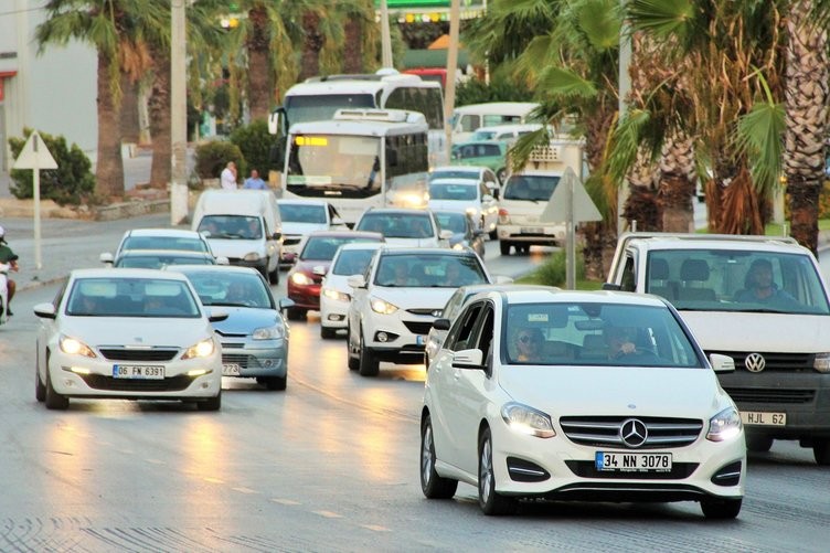 Bodrum'a 3 günde 531 uçak indi