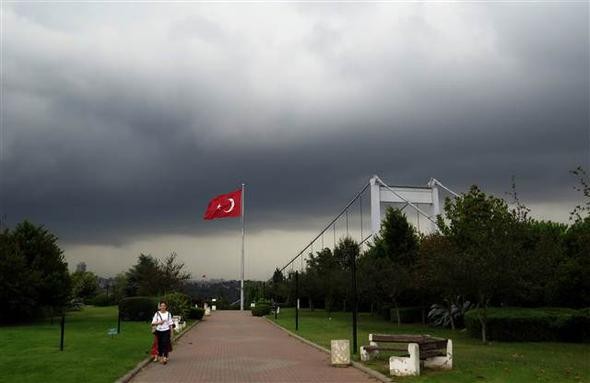 İstanbul kuvvetli yağışa teslim