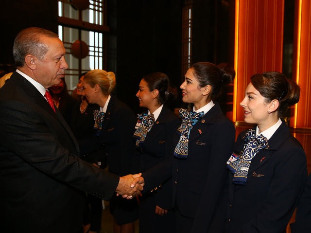 Beştepe'de 30 Ağustos Zafer Bayramı'ı resepsiyonu