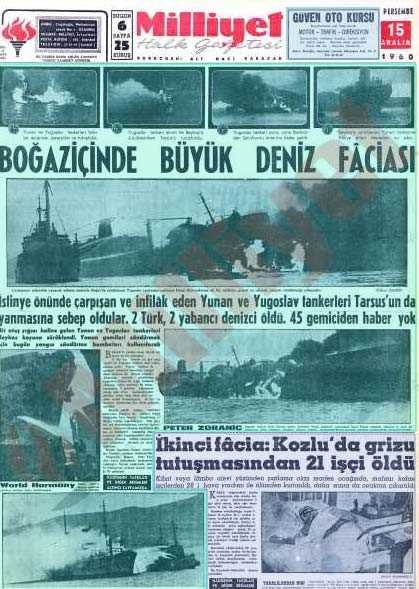 İstanbul Boğazı'nda tarihi kareler