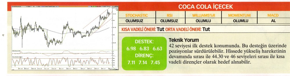 22 hisselik teknik analiz