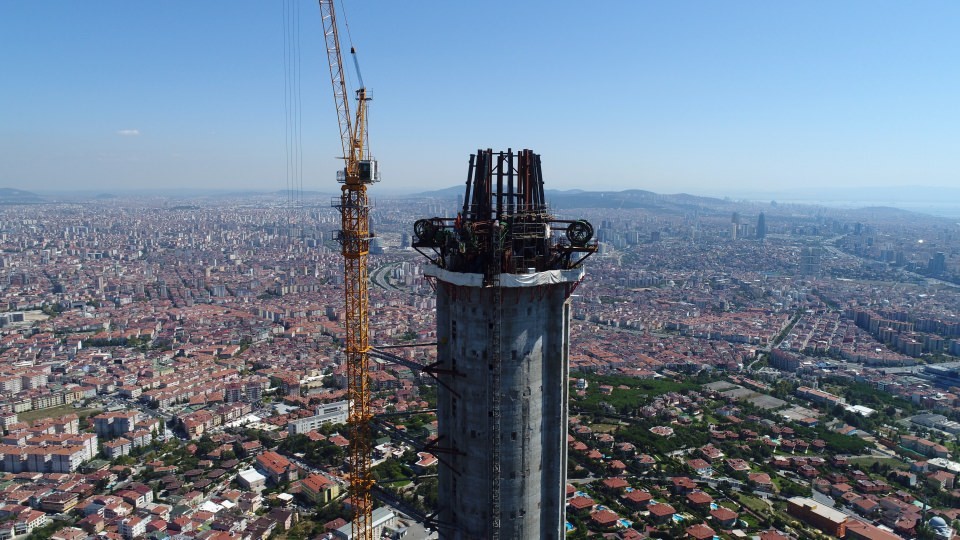 Çamlıca Kulesi antenini bekliyor!