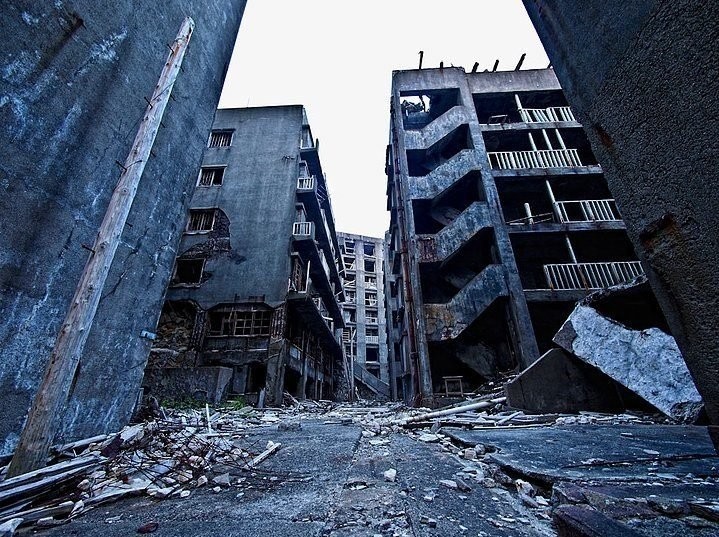 Japonya'nın ilginç hayalet şehri: Hashima