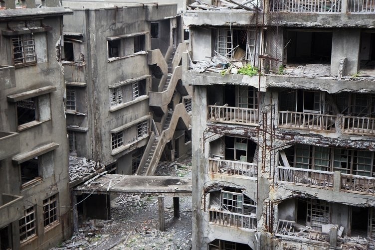 Japonya'nın ilginç hayalet şehri: Hashima