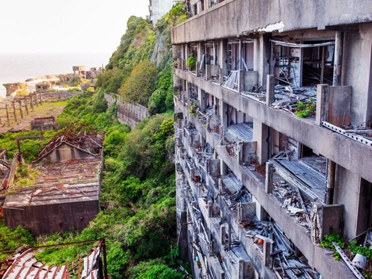 Japonya'nın ilginç hayalet şehri: Hashima