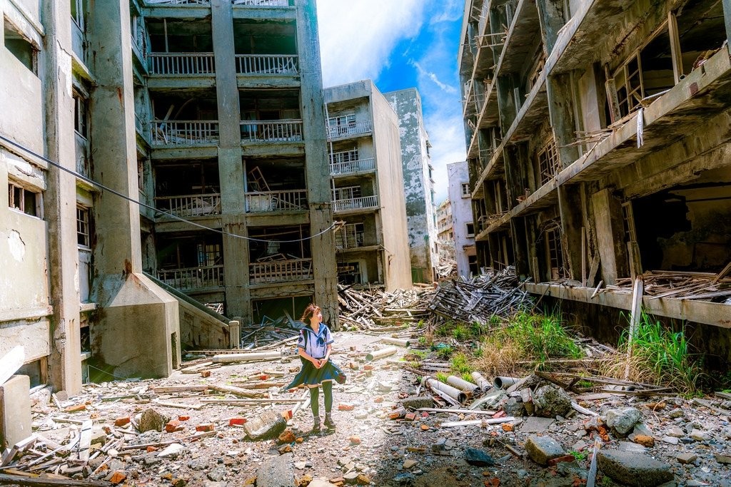 Japonya'nın ilginç hayalet şehri: Hashima