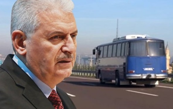 Başbakan Yıldırım direksiyon başında çocukluğunu anlattı