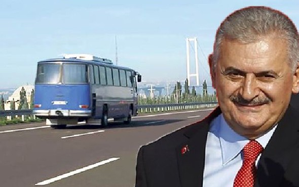 Başbakan Yıldırım direksiyon başında çocukluğunu anlattı