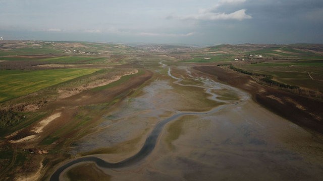 Kanal İstanbul güzergahı havadan görüntülendi