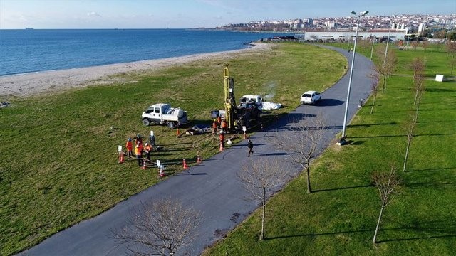 Kanal İstanbul güzergahı havadan görüntülendi