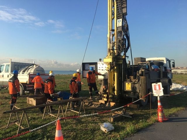 Kanal İstanbul güzergahı havadan görüntülendi