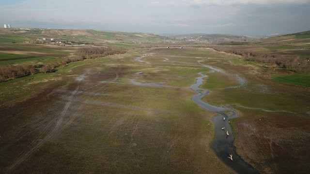 Kanal İstanbul güzergahı havadan görüntülendi