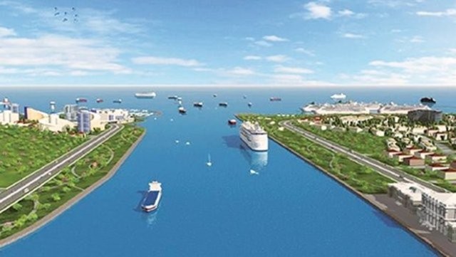 Kanal İstanbul güzergahı havadan görüntülendi