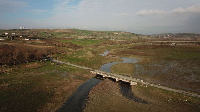 Kanal İstanbul güzergahı havadan görüntülendi