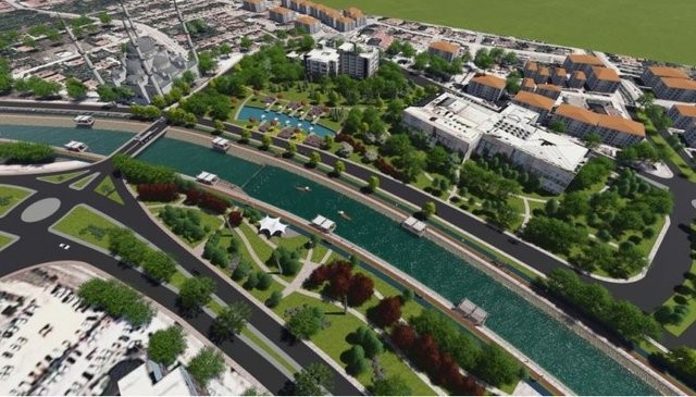 Kanal İstanbul güzergahı havadan görüntülendi