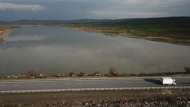 Kanal İstanbul güzergahı havadan görüntülendi