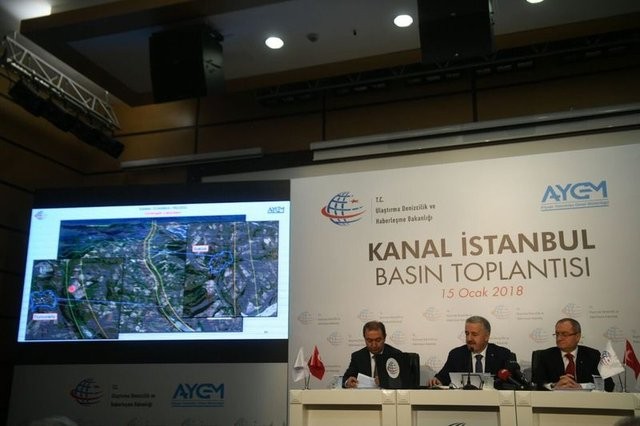 Kanal İstanbul güzergahı havadan görüntülendi