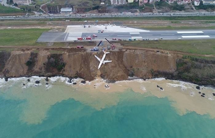 İşte pistten çıkan uçağın kurtarılma maliyeti