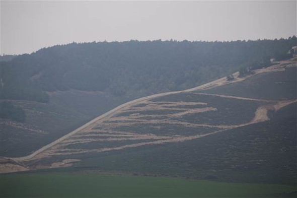 Afrin sınırına 'Kayı' güvenlik sistemi