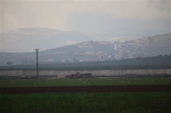 Afrin sınırına 'Kayı' güvenlik sistemi