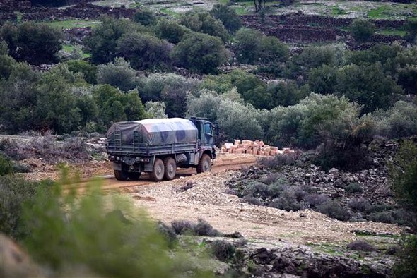 İşte sınırdan ve Afrin harekatından son fotoğraflar...