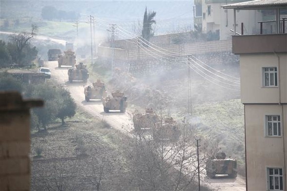 İşte sınırdan ve Afrin harekatından son fotoğraflar...