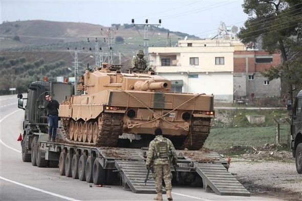 İşte sınırdan ve Afrin harekatından son fotoğraflar...