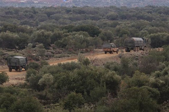 İşte sınırdan ve Afrin harekatından son fotoğraflar...