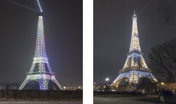 Sahte Paris hayalet şehre döndü!