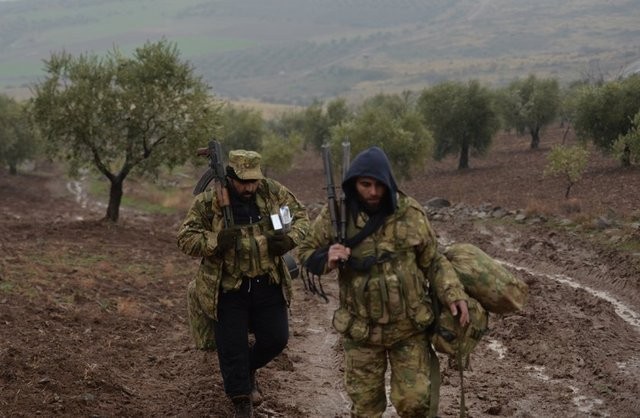 Zeytin Dalı harekatının 6. gününden son kareler 