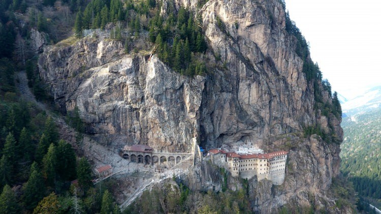 Sümela Manastırı'nın bir bilinmeyeni daha ortaya çıktı