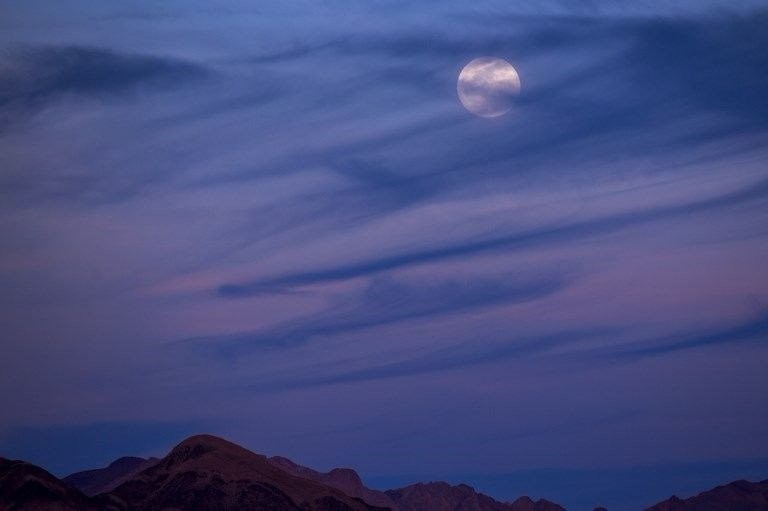 Süper Kanlı Mavi Ay Tutulması'ndan ilk kareler