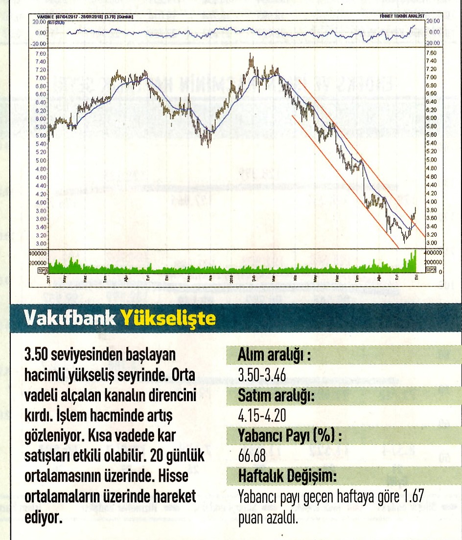 17 hisselik teknik analiz