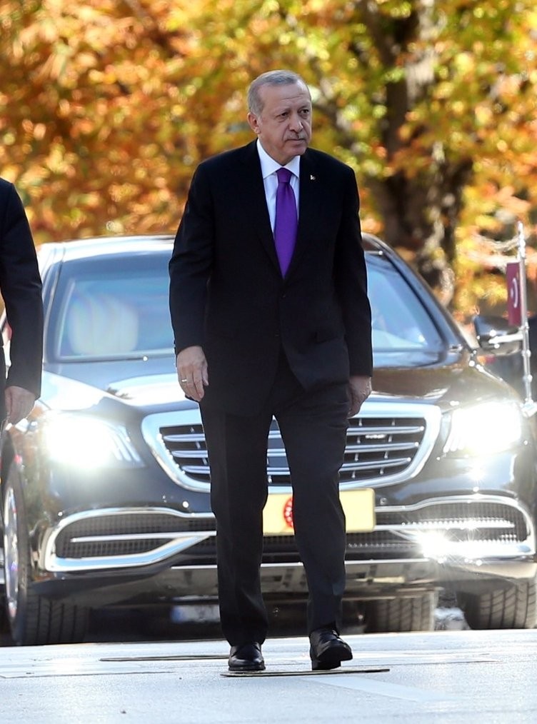 Erdoğan TBMM'de böyle karşılandı