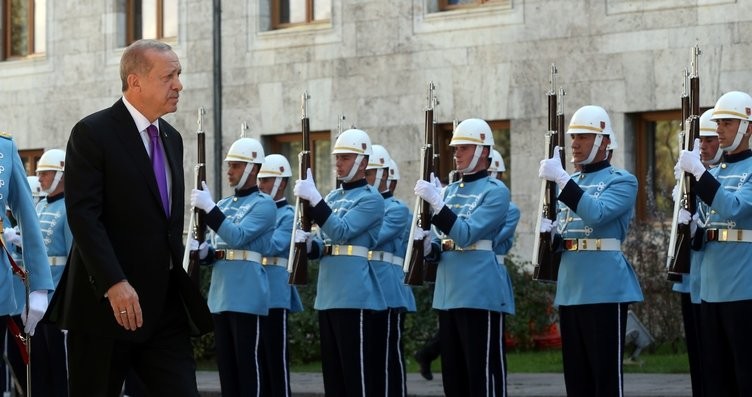 Erdoğan TBMM'de böyle karşılandı