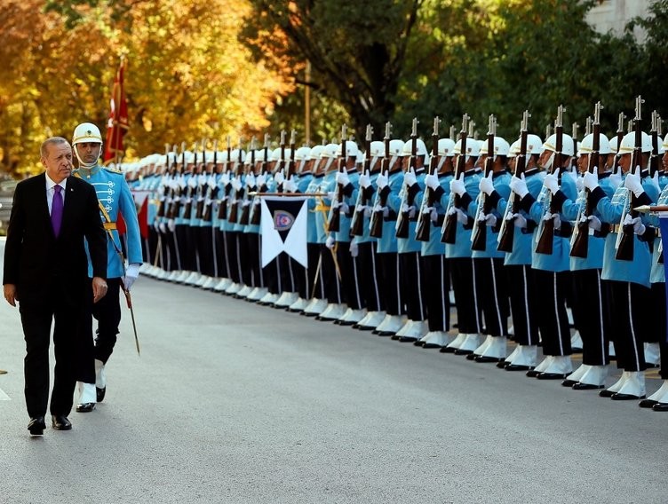 Erdoğan TBMM'de böyle karşılandı