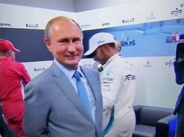 Putin'den F1 pilotu Hamilton'a özel rica: Bu kez öyle olmasın