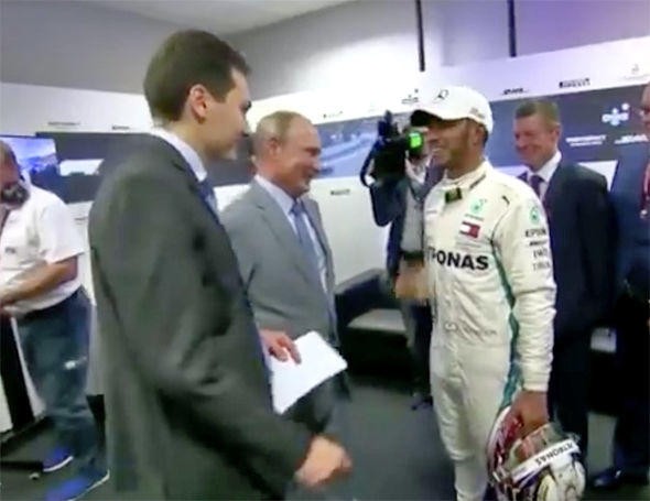 Putin'den F1 pilotu Hamilton'a özel rica: Bu kez öyle olmasın